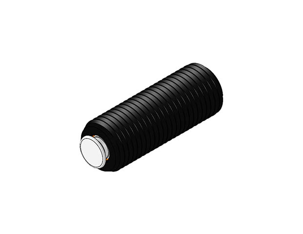 3//8-16 x 1 Delrin Cone Fairlane TBU-0375-DC Threaded Design Swivot