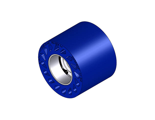 DuraSoft® Roller - Standard Bearing Mount - 60 Dur Urethane - 2.50